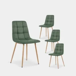 Klast Home Packs 4 Sillas>Ailan Verde oscuro