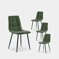 Klast Home Packs 4 Sillas>Ailan Verde oscuro