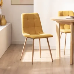 Klast Home Sillas De Comedor|Ver Todo En Sillas>Ailan Mostaza