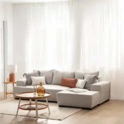Klast Home Sofás Cama|Sofás Con Chaise Longue>Alan Gris