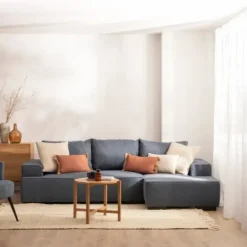 Klast Home Sofás Cama|Sofás Con Chaise Longue>Alan Azul