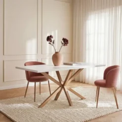 Klast Home Mesas De Comedor Y Cocina>Aras Blanco