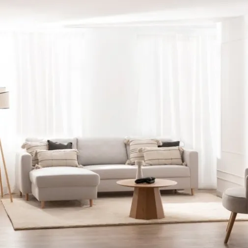 Klast Home Sofás Con Chaise Longue>Beth Gris