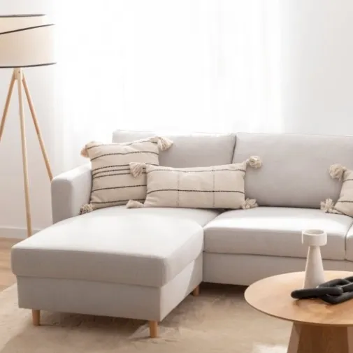 Klast Home Sofás Con Chaise Longue>Beth Gris