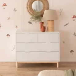 Klast Home Cómodas Infantiles>Elian Blanco roto
