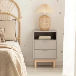 Klast Home Mesitas De Noche Infantiles>Elian Gris perla
