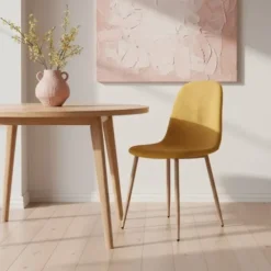 Klast Home Sillas De Comedor|Ver Todo En Sillas>Ellis Mostaza