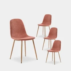 Klast Home Packs 4 Sillas>Ellis Terracota