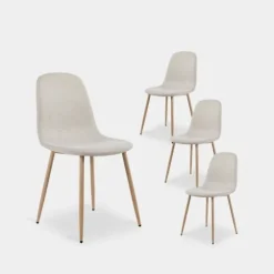Klast Home Packs 4 Sillas>Ellis Beige