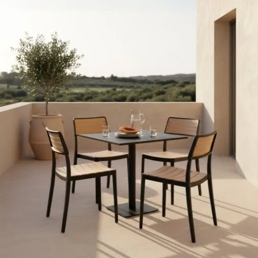 Klast Home Sillas De Jardín|Sillas De Jardín>Hilda Negro