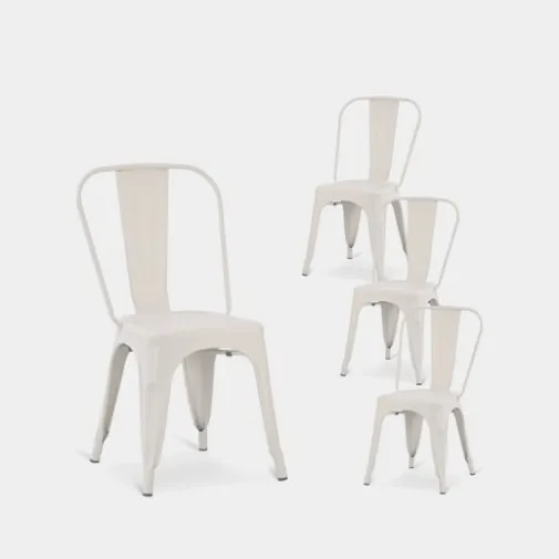 Klast Home Packs 4 Sillas>Hjorts Beige
