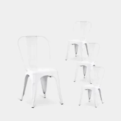 Klast Home Packs 4 Sillas>Hjorts Blanco