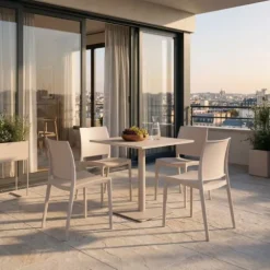 Klast Home Packs 4 Sillas>Keir Beige