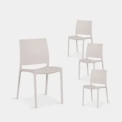 Klast Home Packs 4 Sillas>Keir Beige