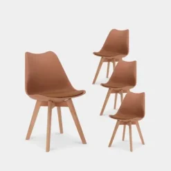 Klast Home Packs 4 Sillas>Kler Terracota