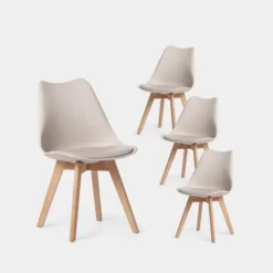 Klast Home Packs 4 Sillas>Kler Beige