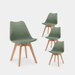 Klast Home Packs 4 Sillas>Kler Verde oscuro