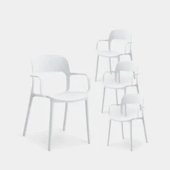 Klast Home Packs 4 Sillas>Klint Blanco