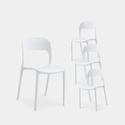 Klast Home Packs 4 Sillas>Klint Blanco