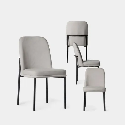 Klast Home Packs 4 Sillas>Leila Gris