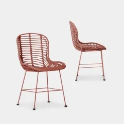 Klast Home Packs 2 Sillas>Leo Terracota