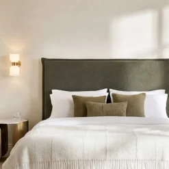 Klast Home Cabeceros De Cama>Louise Verde oscuro