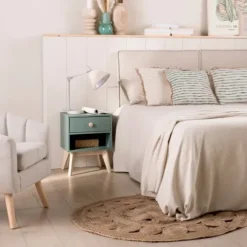 Klast Home Packs 2 Mesitas De Noche>Luke Verde antracita