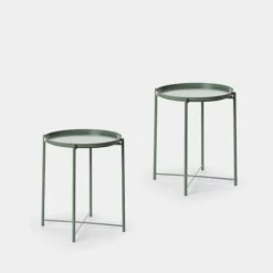 Klast Home Packs 2 Mesitas De Noche>Maika Verde oscuro