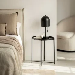 Klast Home Packs 2 Mesitas De Noche>Maika Negro