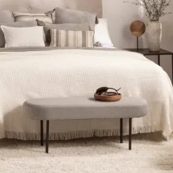 Klast Home Baúles Y Bancos Descalzadores|Ver Todo En Sillas>Mena Gris