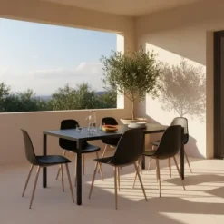 Klast Home Packs 6 Sillas>Nina Negro