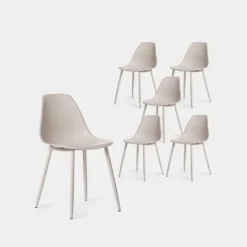 Klast Home Packs 6 Sillas>Nina Beige