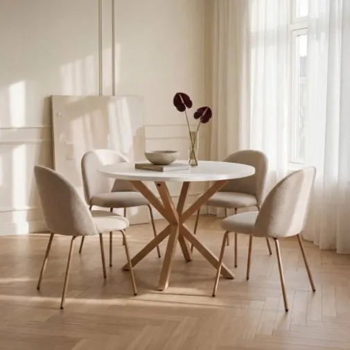 Klast Home Packs 4 Sillas>Olivia Beige