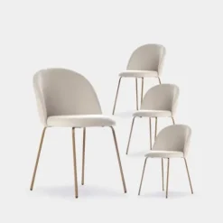 Klast Home Packs 4 Sillas>Olivia Beige