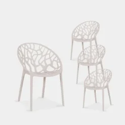 Klast Home Packs 4 Sillas>Rhona Beige