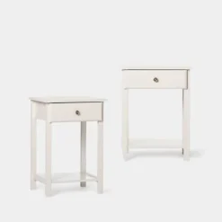 Klast Home Packs 2 Mesitas De Noche>Ruan Gris perla