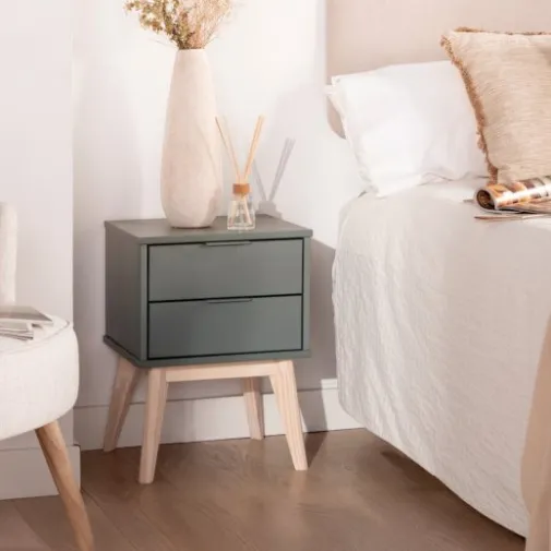 Klast Home Mesitas De Noche|Mesitas De Noche>Troy Verde antracita