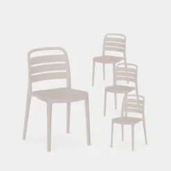 Klast Home Packs 4 Sillas>Zira Beige